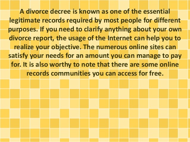 Texas Public Divorce Records