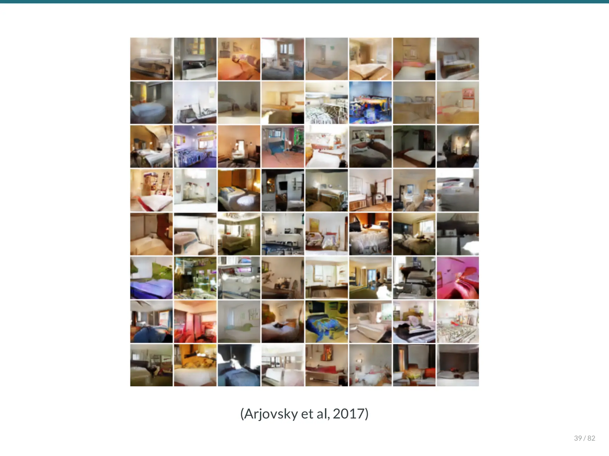 (Arjovsky et al, 2017)
39 / 82
 