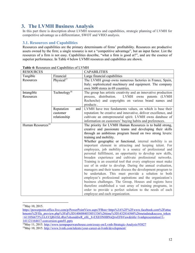 LVMH | PDF | Business | Business and Finance