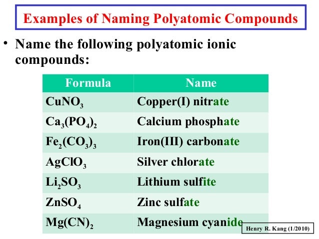 calcium carbonate formula of ionic compound