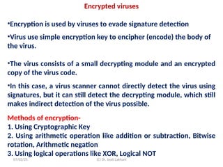 A detailed overview of computer virus.ppt