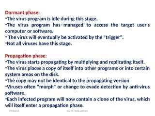 A detailed overview of computer virus.ppt