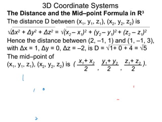 6 3 D Coordinate Systems
