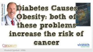 Diabetes causes-obesity-both-of-these-problems-increase-the-risk-of-cancer
