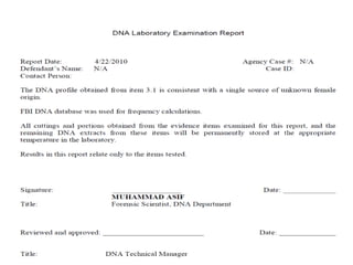 Forensic DNA Typing-M. Asif | PDF