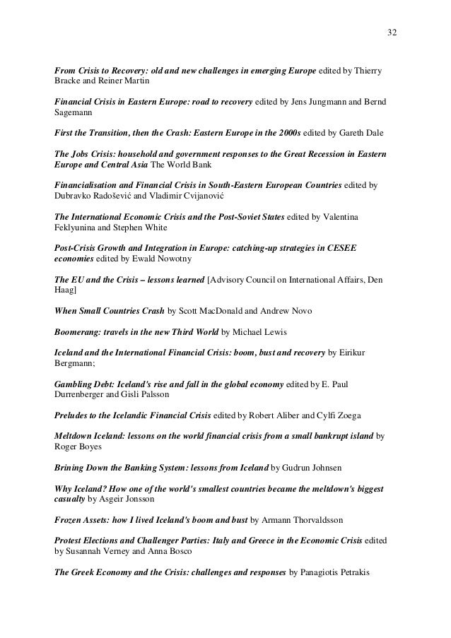 Globalcrisisbibliographywebed