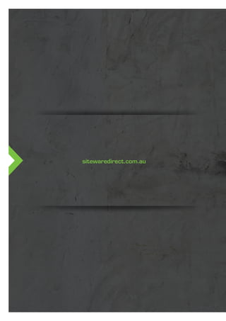 8 SWD - Company profile
sitewaredirect.com.au
 
