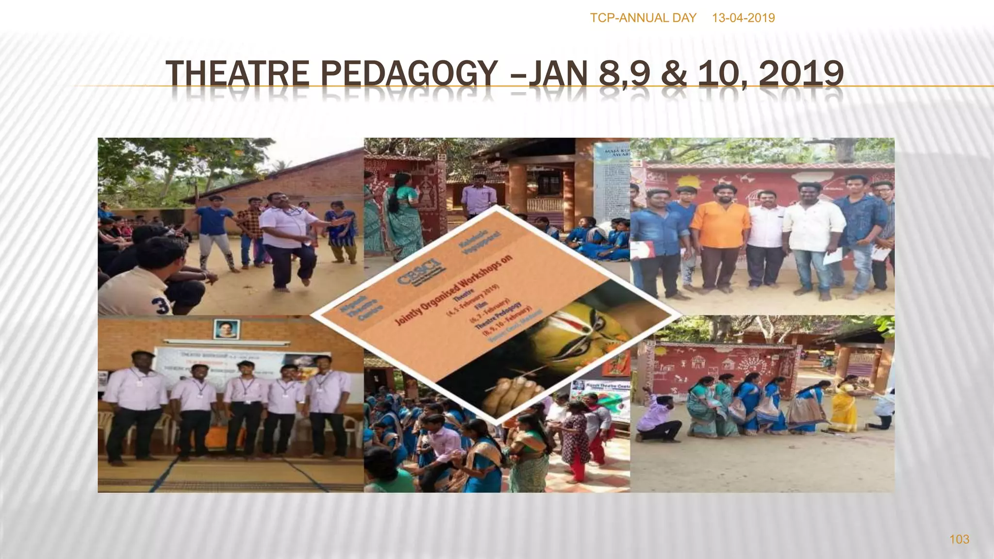 63 rd COLLEGE DAY PRESENTATIONS THIAGARAJARCOLLEGEOFPRECEPTORS-MADURAI