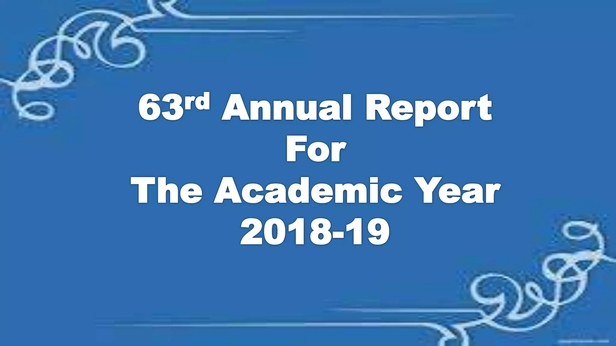 63 rd COLLEGE DAY PRESENTATIONS THIAGARAJARCOLLEGEOFPRECEPTORS-MADURAI