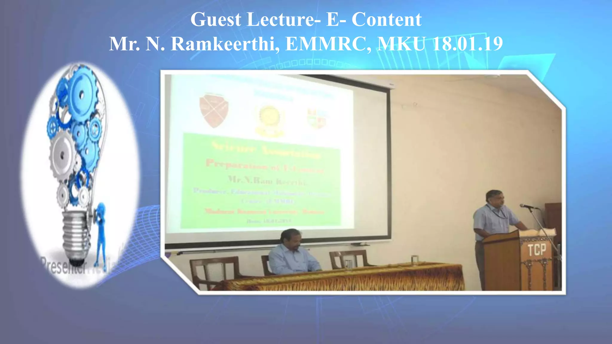 63 rd COLLEGE DAY PRESENTATIONS THIAGARAJARCOLLEGEOFPRECEPTORS-MADURAI