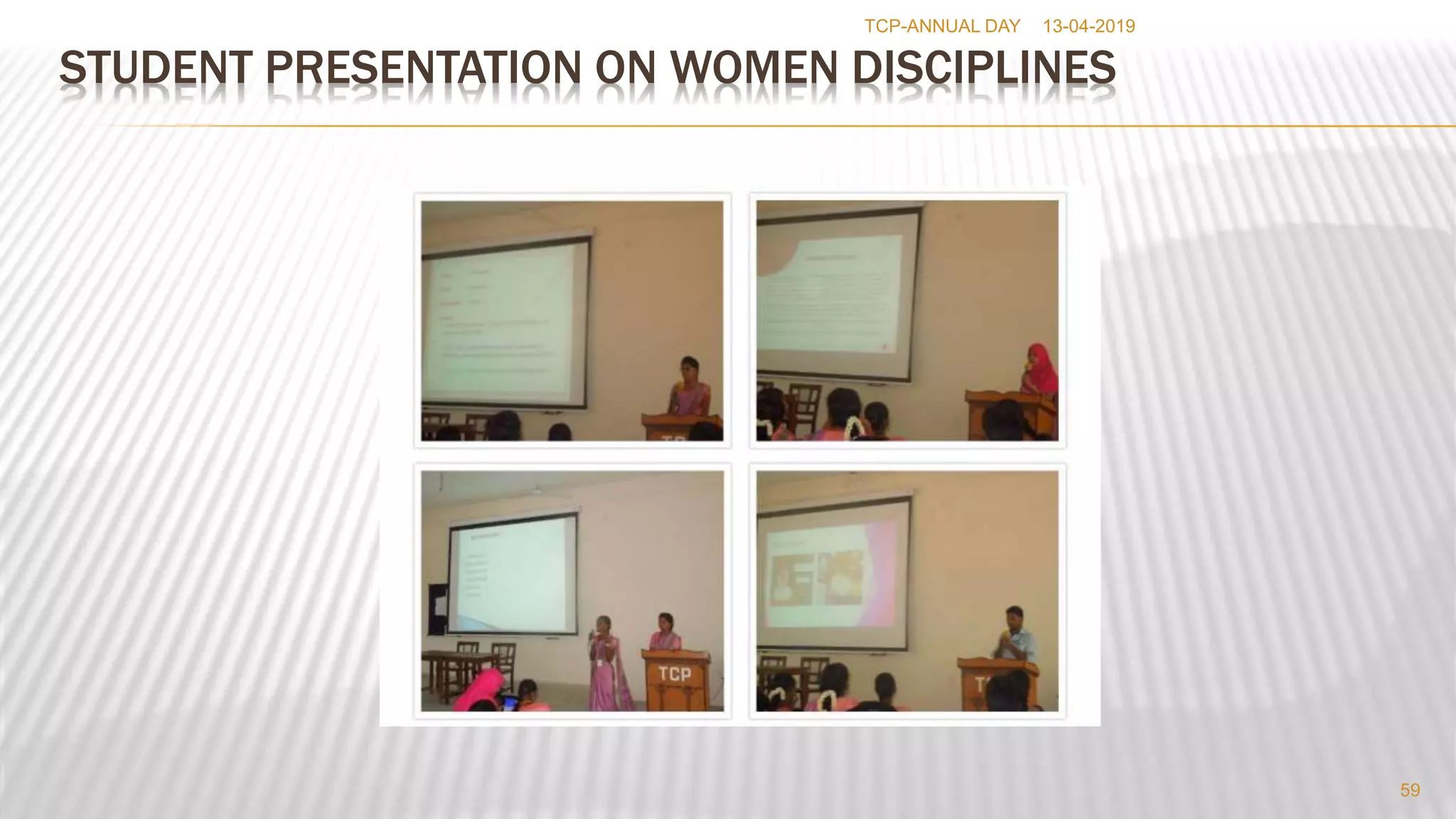 63 rd COLLEGE DAY PRESENTATIONS THIAGARAJARCOLLEGEOFPRECEPTORS-MADURAI