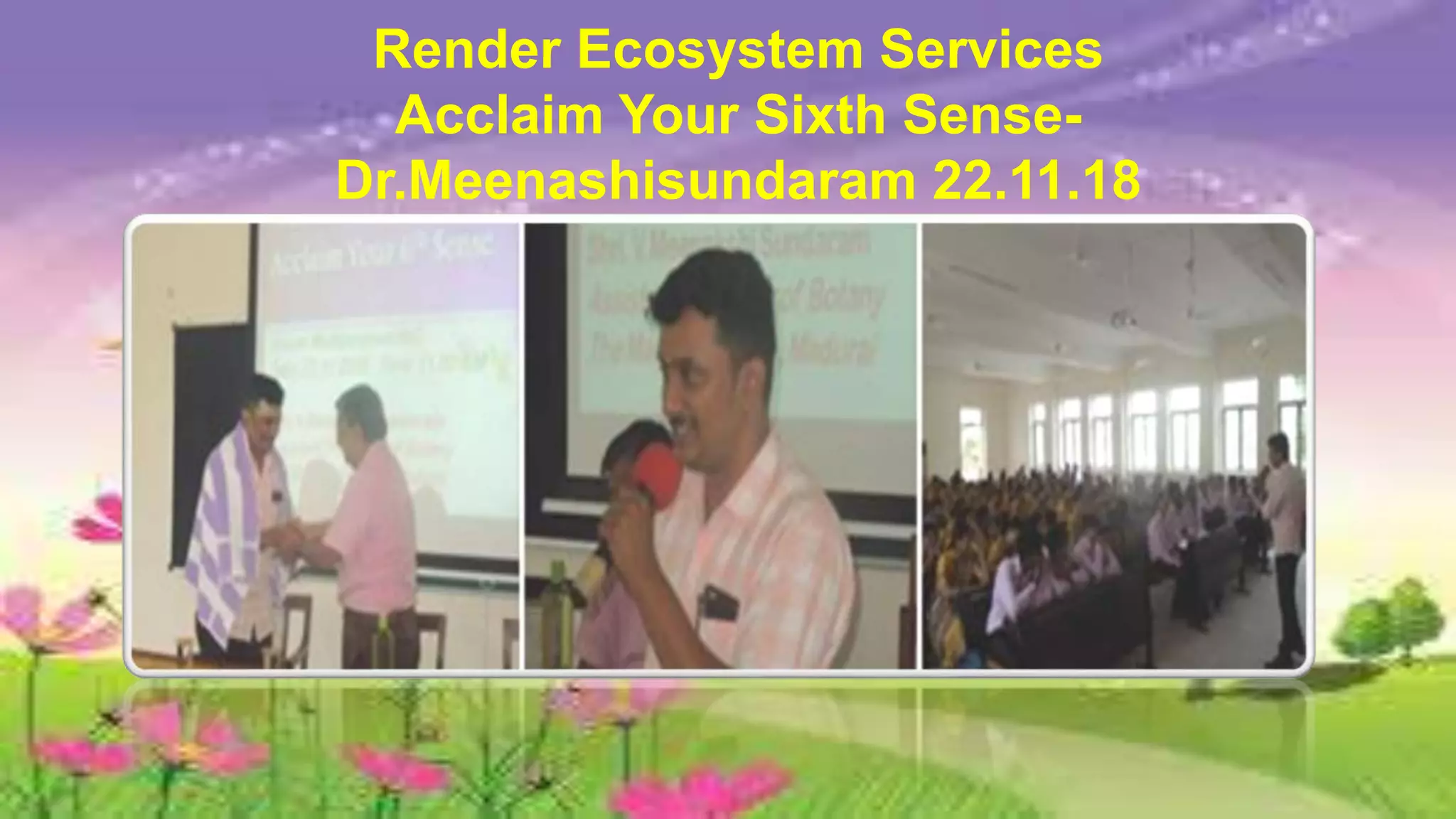 63 rd COLLEGE DAY PRESENTATIONS THIAGARAJARCOLLEGEOFPRECEPTORS-MADURAI