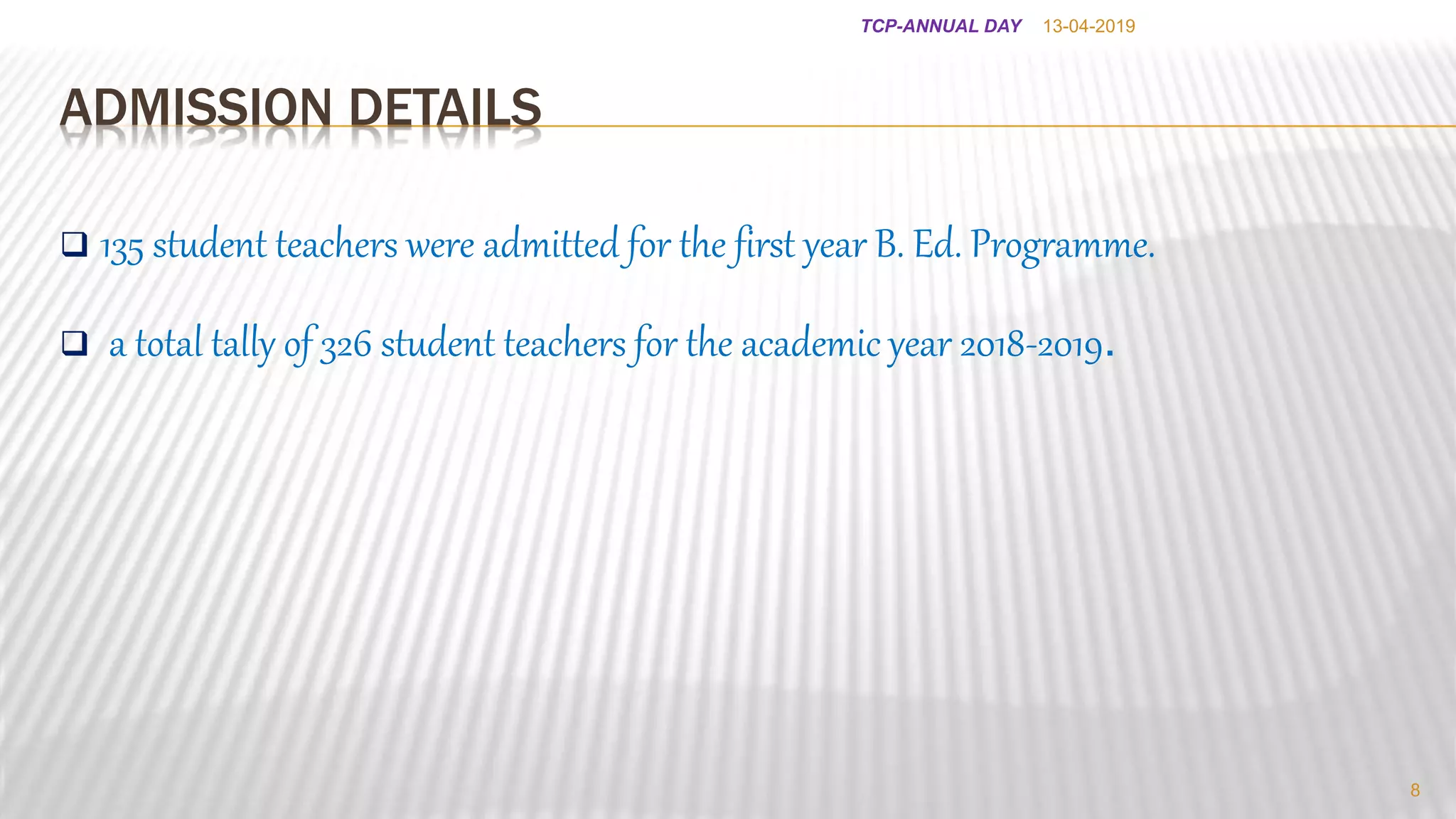 63 rd COLLEGE DAY PRESENTATIONS THIAGARAJARCOLLEGEOFPRECEPTORS-MADURAI