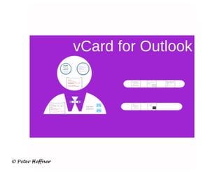 SharePointLesson #63: vCard for Outlook