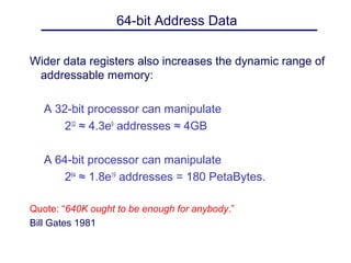 64 bit computing | PPT