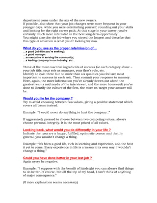 64 hr-job-interview-questions-and-answers | DOC