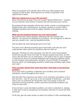 64 hr-job-interview-questions-and-answers | DOC