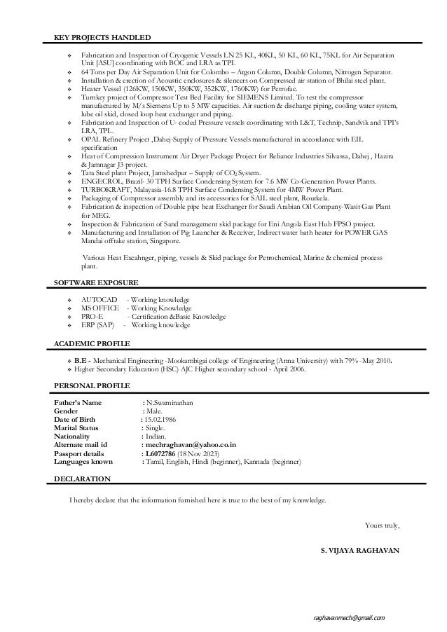 Mechanical Fabrication Qc Engineer Resume Mechanical Fabrication Qc Engineer Resume