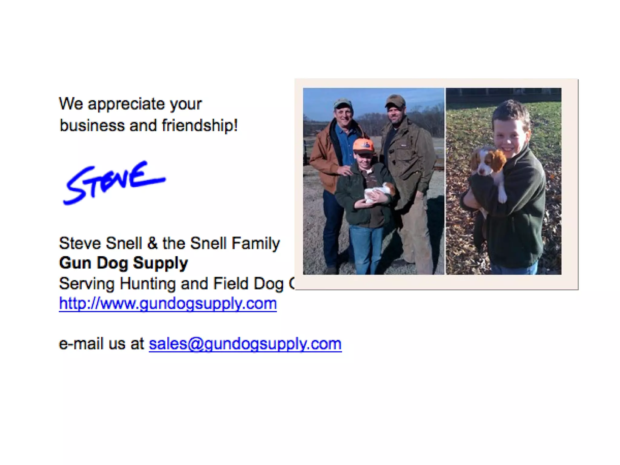 People buy from people  