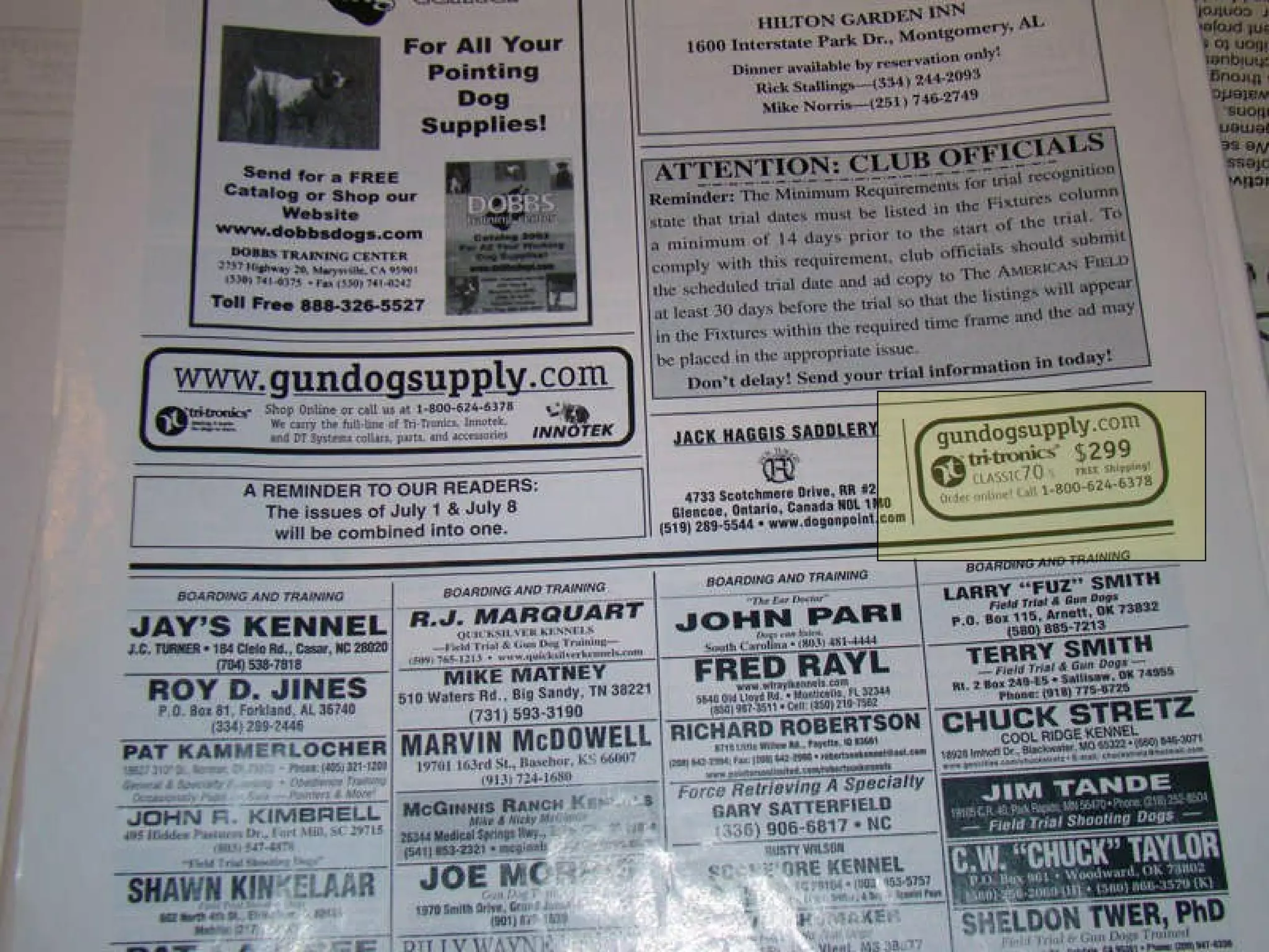 Classified ads 