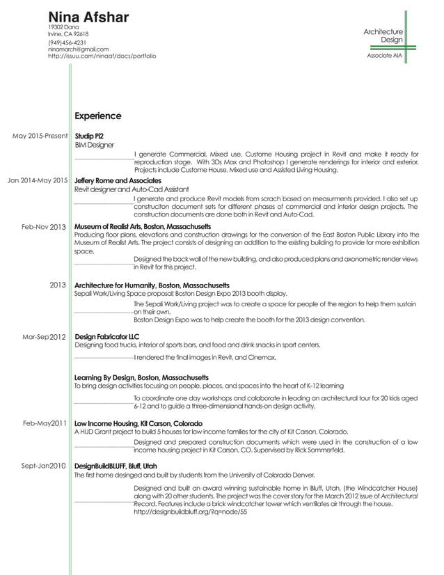 Irvine Resume 1 PDF - Irvine Resume 1 1 638 