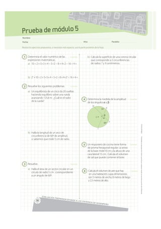Prueba de módulo 5
Nombre:
Fecha:                                                                  Año:                   ...