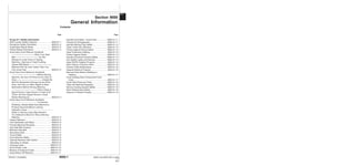 9000-1
TM1637 (15JAN04) 644H and 644H MH Loader
011504
PN=1
Section 9000
General Information
Contents
Page Page
Group 01—Safety Information
4WD Loader Safety Features ......................... 9000-01-1
Recognize Safety Information.......................... 9000-01-2
Understand Signal Words................................ 9000-01-2
Follow Safety Instructions ............................... 9000-01-2
Avoid Injury from Rollover Accidents
- -------------------------------- Wear Your Seat
Belt---------------------------------- Do Not
Attempt to Jump Clear of Tipping
Machine—Serious or Fatal Crushing
Injuries Will Result --------------------------------
Machine Will Tip Over Faster Than You
Can Jump Free ............................................ 9000-01-3
Avoid Injury from Backover Accidents
- ------------------------------------ Before Moving
Machine, Be Sure All Persons are Clear of
Area---------------------------------------Always Be
Alert for Bystanders Moving into the Work
Area. Use Horn or Other Signal to Warn
Bystanders Before Moving Machine
- ------------------------------------ When Using a
Signal Person, Keep Person in View at all
Times. Be Sure Signal Person is Clear
Before Backing Up....................................... 9000-01-4
Avoid Injury from Rollaway Accidents
To Prevent
Rollaway, Always Make Sure Machine is
Properly Secured Before Leaving
Operator’s Seat
Death or Serious Injury May Result if
You Attempt to Mount or Stop a Moving
Machine........................................................ 9000-01-5
Inspect Machine............................................... 9000-01-5
Use Handholds and Steps .............................. 9000-01-6
Prevent Machine Runaway ............................. 9000-01-6
Use Seat Belt Properly.................................... 9000-01-6
Maintain Seat Belt............................................ 9000-01-7
Secondary Exits ............................................... 9000-01-7
Travel Safely.................................................... 9000-01-8
Drive Machine Safely....................................... 9000-01-8
Operate Machine with Caution ........................ 9000-01-9
Operating on Slopes ........................................ 9000-01-9
Carrying Loads............................................... 9000-01-10
Avoid Power Lines......................................... 9000-01-10
Beware of Exhaust Fumes............................ 9000-01-10
Keep Riders Off Machine.............................. 9000-01-11
Handle Fuel Safely—Avoid Fires...................9000-01-11
Prepare for Emergencies...............................9000-01-11
Handle Starting Fluid Safely..........................9000-01-12
Clean Trash from Machine ............................ 9000-01-12
Protect Against Flying Debris ........................9000-01-12
Wear Protective Clothing ............................... 9000-01-13
Protect Against Noise .................................... 9000-01-13
Handle Chemical Products Safely.................9000-01-13
Use Safety Lights and Devices .....................9000-01-14
Keep ROPS Installed Properly ...................... 9000-01-14
Warn Others of Service Work ........................ 9000-01-15
Practice Safe Maintenance............................ 9000-01-16
Support Machine Properly ............................. 9000-01-16
Remove Paint Before Welding or
Heating........................................................ 9000-01-17
Avoid Heating Near Pressurized Fluid
Lines............................................................ 9000-01-17
Avoid High-Pressure Fluids ...........................9000-01-18
Clean the Machine Regularly ........................ 9000-01-18
Service Cooling System Safely .....................9000-01-19
Store Attachments Safely .............................. 9000-01-19
Dispose of Waste Properly ............................9000-01-19
9000
 