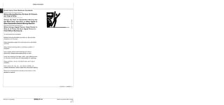 Safety Information
9000-01-4
TM1637 (15JAN04) 644H and 644H MH Loader
011504
PN=12
9000
01
4
TX,05,DH1573 –19–18MAR91–1/1
Avoid Injury from Backover Accidents
------------------------------------
Before Moving Machine, Be Sure All Persons
are Clear of Area
------------------------------------
Always Be Alert for Bystanders Moving into
the Work Area. Use Horn or Other Signal to
Warn Bystanders Before Moving Machine
------------------------------------
When Using a Signal Person, Keep Person in
View at all Times. Be Sure Signal Person is
Clear Before Backing Up
To avoid backover accidents:
Always look around before you back up. Be sure that
everyone is in the clear.
Keep bystanders away from pivot area of an articulated
machine.
Keep reverse warning alarm in working condition, if
equipped.
Use a signal person when backing up if view is
obstructed. Always keep signal person in view.
Learn the meaning of all flags, signs, and markings used
on the job, and who has the responsibility for signaling.
Keep windows, mirrors, and lights clean and in good
condition.
Dust, heavy rain, fog, etc., can reduce visibility. As
visibility decreases, reduce speed and use proper lighting.
Read and understand the operating instructions in this
operator’s manual. T7241AY
–UN–21FEB90
 