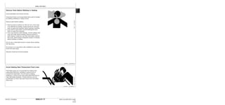 Safety Information
9000-01-17
TM1637 (15JAN04) 644H and 644H MH Loader
011504
PN=25
TS220
–UN–23AUG88
Remove Paint Before Welding or Heating
9000
01
17
Avoid potentially toxic fumes and dust.
Hazardous fumes can be generated when paint is heated
by welding, soldering, or using a torch.
Remove paint before heating:
• Remove paint a minimum of 100 mm (4 in.) from area
to be affected by heating. If paint cannot be removed,
wear an approved respirator before heating or welding.
• If you sand or grind paint, avoid breathing the dust.
Wear an approved respirator.
• If you use solvent or paint stripper, remove stripper with
soap and water before welding. Remove solvent or
paint stripper containers and other flammable material
from area. Allow fumes to disperse at least 15 minutes
before welding or heating.
Do not use a chlorinated solvent in areas where welding
will take place.
Do all work in an area that is well ventilated to carry toxic
fumes and dust away.
Dispose of paint and solvent properly.
DX,PAINT –19–24JUL02–1/1
Avoid Heating Near Pressurized Fluid Lines
Flammable spray can be generated by heating near
pressurized fluid lines, resulting in severe burns to
yourself and bystanders. Do not heat by welding,
soldering, or using a torch near pressurized fluid lines or
other flammable materials. Pressurized lines can be
accidentally cut when heat goes beyond the immediate
flame area.
DX,TORCH –19–03MAR93–1/1
TS953
–UN–15MAY90
 