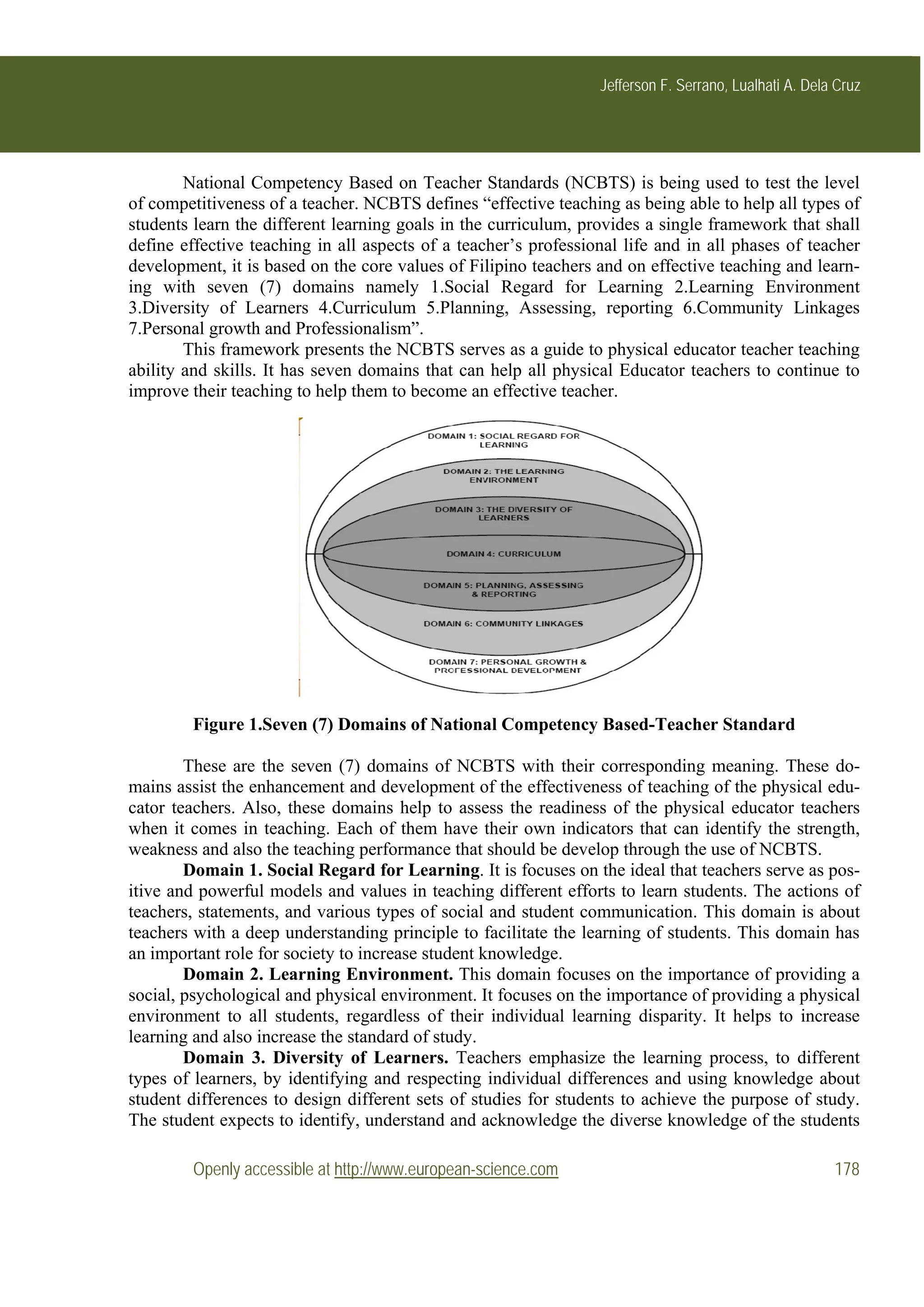 National Competency Based Teacher Standard | PDF