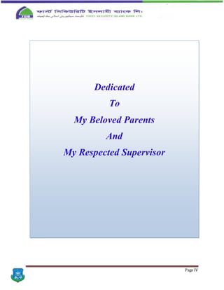 Page IV
Dedicated
To
My Beloved Parents
And
My Respected Supervisor
 