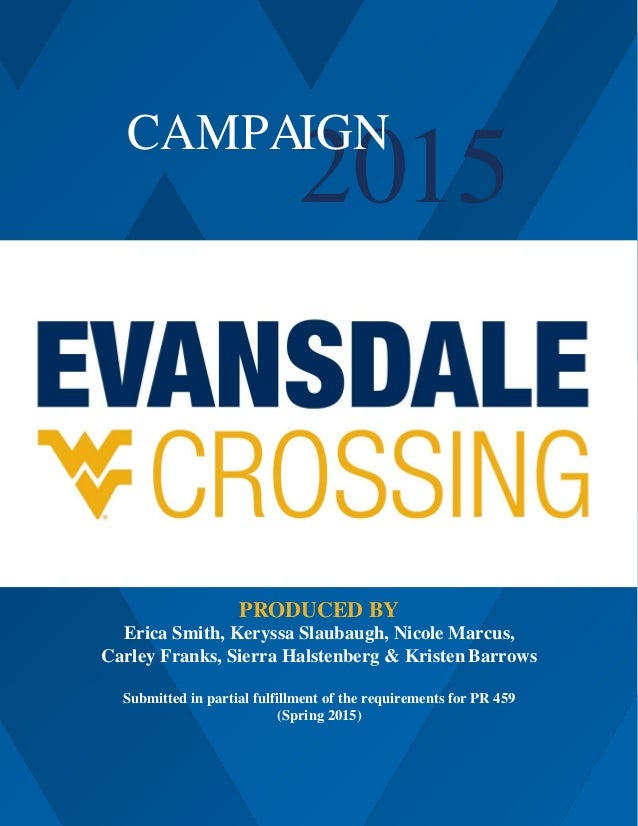 Evansdale Crossing Campaign Book