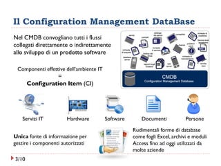 Configuration Management Database Program Tesi di Laurea: