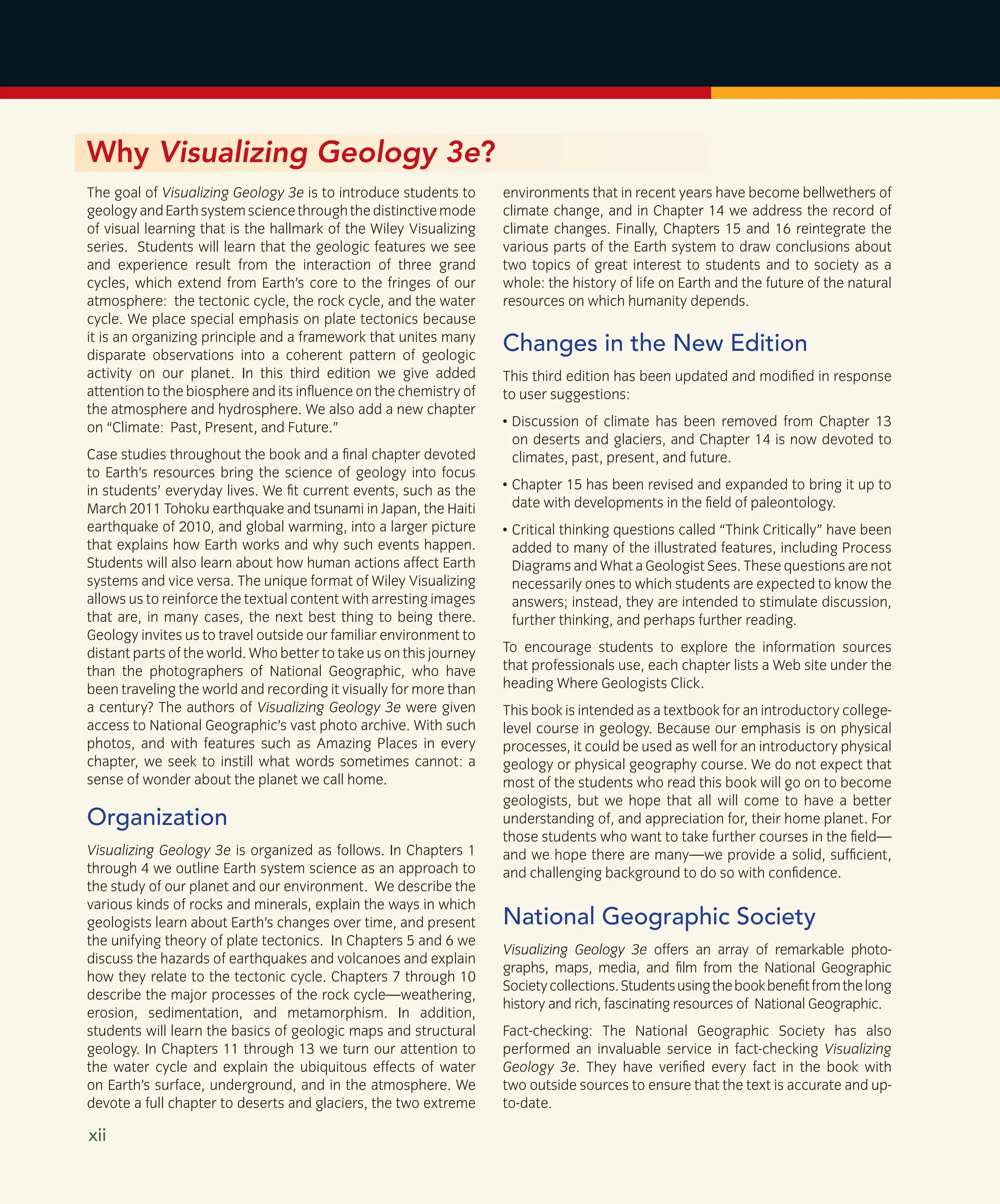Visualizing Geology 3rd Edition Barbara W. Murck | PDF