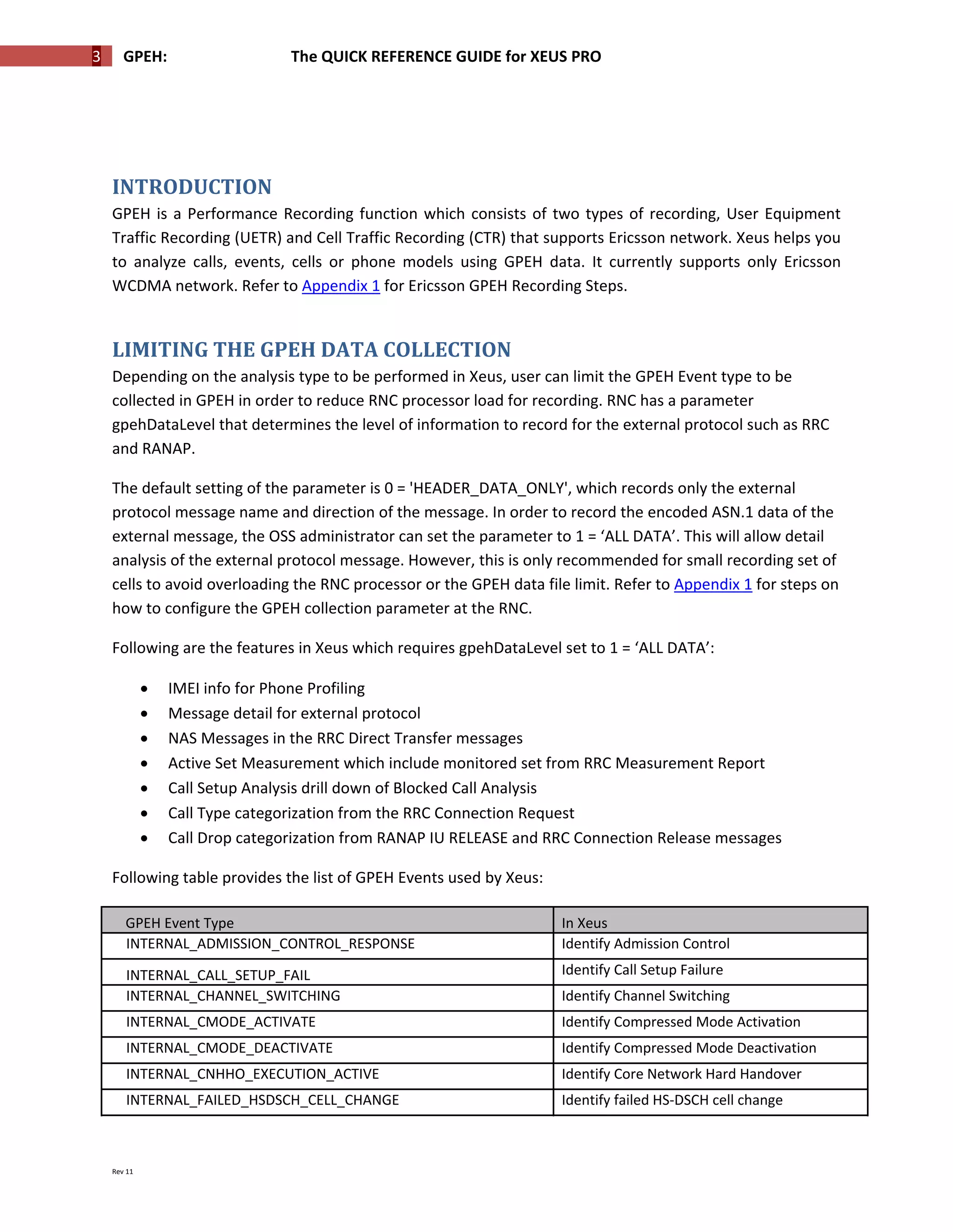 64307873 xeus-gpeh-analysis-quick-guide | PDF
