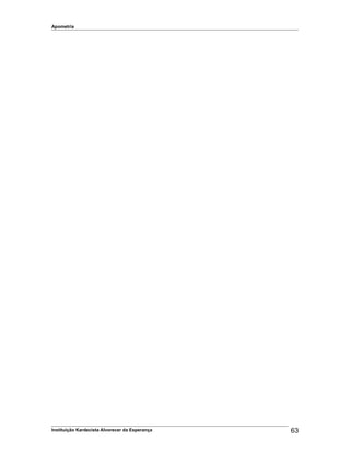 Apometria
Instituição Kardecista Alvorecer da Esperança 63
 