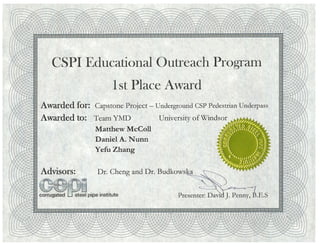 CSPI Diploma