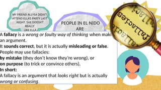 Unsupporteed Facts Examples 644493238-Recognize-faulty-logic-unsupported-facts-and-emotional-appeal ...