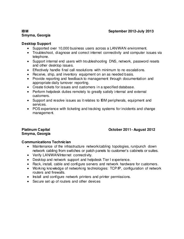 sql server experience resumes