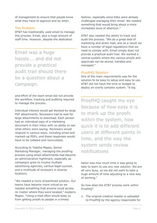 AT&T Case Study | PDF