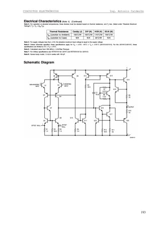 CIRCUITOS ELECTRÓNICOS Ing. Antonio Calderón
193
 
