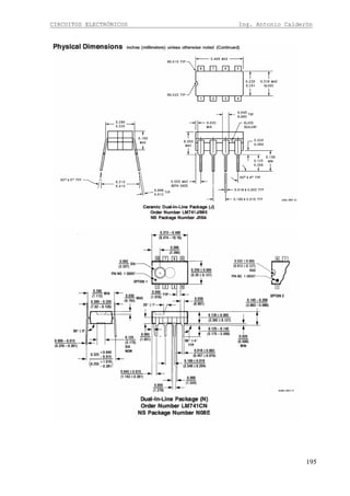 CIRCUITOS ELECTRÓNICOS Ing. Antonio Calderón
195
 