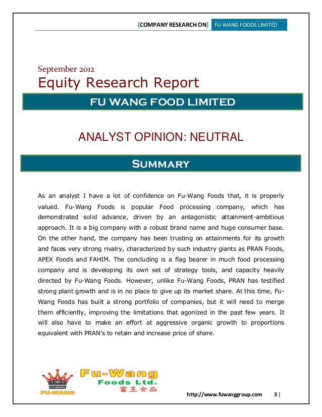 Research/report wrting companies
