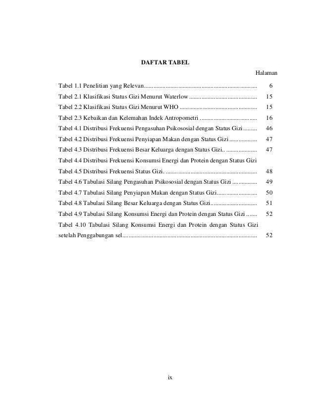 Status Gizi Waterlow  Blog Kata2