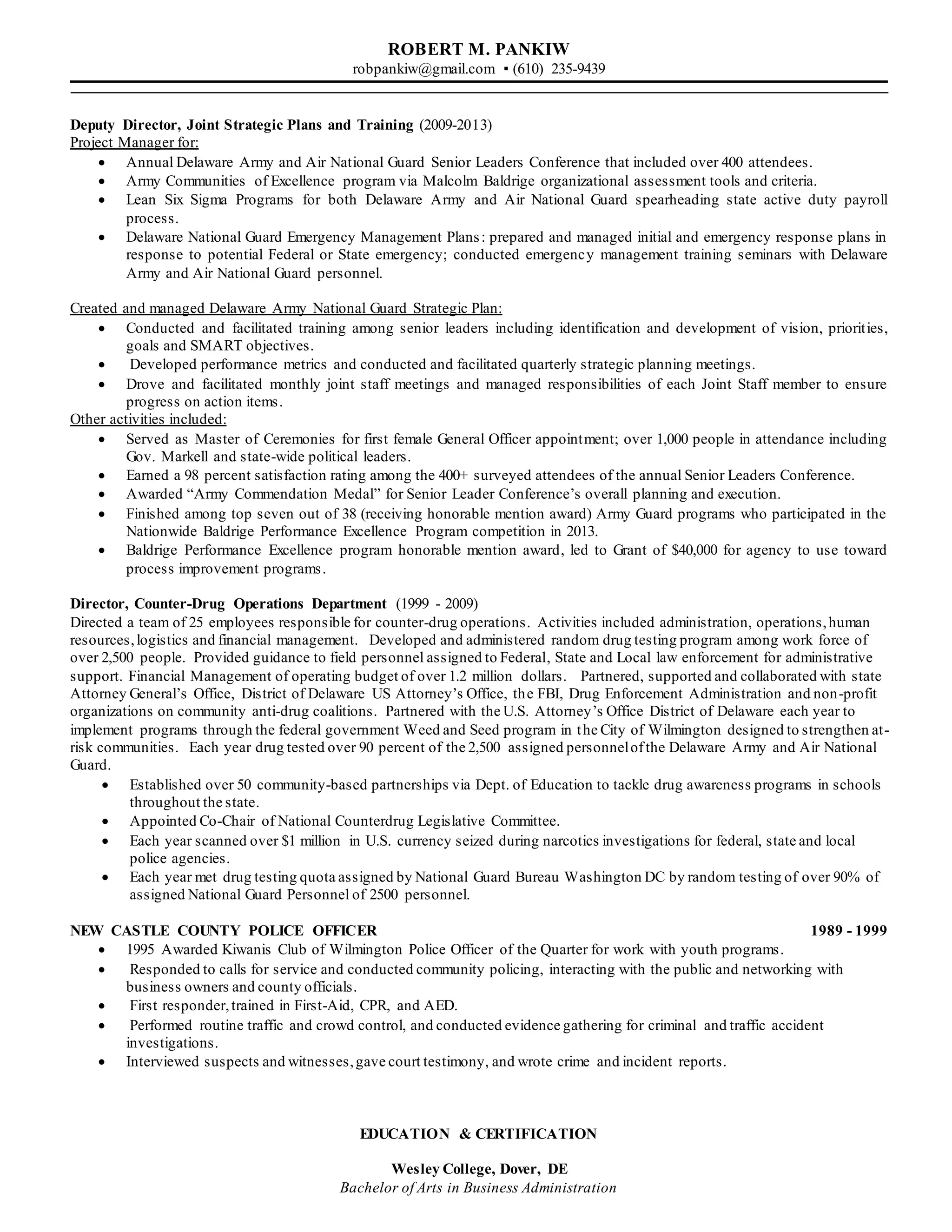 Robert Pankiw Resume CB PDF - Robert Pankiw Resume CB 2 2048 