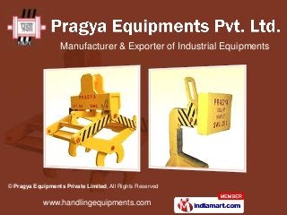 Manufacturer & Exporter of Industrial Equipments  