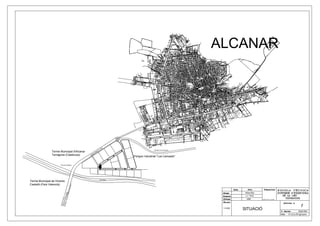 ALCANAR




                                                                                        1
                                                                                      32
                                                                                   V-3
                                                                                 rT                           Ronda Circunval·lació
                                                                               na
                Terme Municipal d'Alcanar                                d'A
                                                                            lca
                                                                     a
                                                                  ter
                Tarragona (Catalunya)                        Ca
                                                               rre
                                                                                              Polígon Industrial "Los Campets"


                       Pont de l'estació




                                                                                  Riu Sènia
Terme Municipal de Vinaròs
Castelló (País Valencià)
                                                    l'AP-7
                                                      de
                                                 cona




                                                                                                                                                  Albert Bel
                                  Vina /sortida
                                            Ullde




                                                                                                                                                  J.J. Tena
                                      ròs i
                                      da
                                       s
                        Peatg ió Vinarò
                       d'Alc e d'entra




                                                                                                                                                   UNE         ALBERT BEL Nº Col:3456
                            anar,
                             c
                        Direc




                                                                                                                                       1:5.000
                                                                                                                                                 SITUACIÓ                                          Albert Bel
                                                                                                                                                                                        3r Curs d'Enginyeria
 