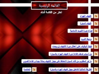 الهواء تكييف
لخالصة