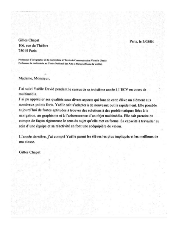 letter of recommendation yaelle david letter of recommendation yaelle david