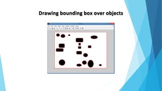 Drawing bounding box over objects
 